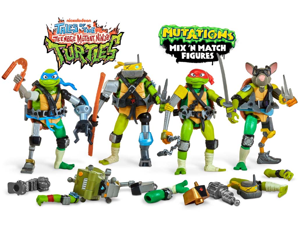 Số liệu của TMNT mới: Món quà đồ chơi tuổi thơ đã trở lại